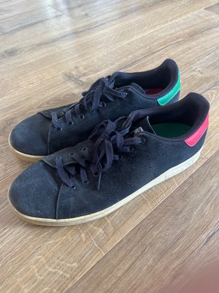 Adidas Stan Smith Negro Rojo Verde