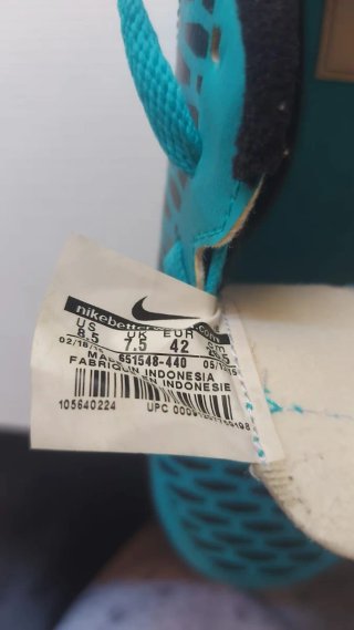 Zapatillas Nike Fútbol Turquesa Talla X