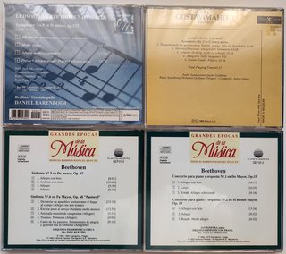 8 CDs de música clásica