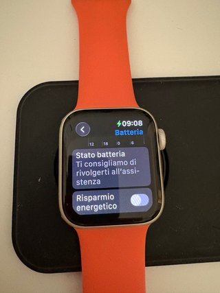 Apple Watch SE 40mm Arancione/Argento
