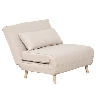 Poltrona Letto 3 in 1 con Schienale Reclinabile in