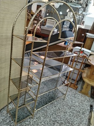 ESTANTERIA ESTILO HOLLYWOOD REGENCY