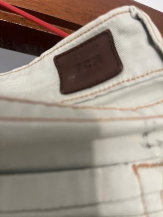 Pantalón de verano beige- verde