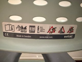 Silla adaptada para ducha Etac Clean