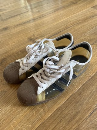 Adidas Blondey Superstar Marrones y Blancas