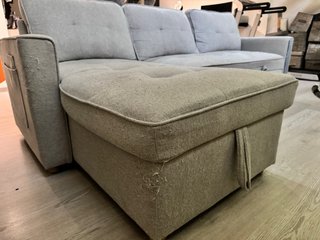 Sofá Cama Nalui Gris Chaise Longue