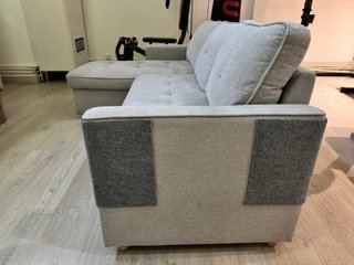 Sofá Cama Nalui Gris Chaise Longue