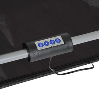 Canestro da Basket con Pannello LED, Pompa, 2 Cestini, 4 Palloni e 8 Modalità di Gioco, Macchina da Basket Elettronica in Acciaio, Tela Oxford, MDF, 205X110X205 Cm, Bianco e Nero