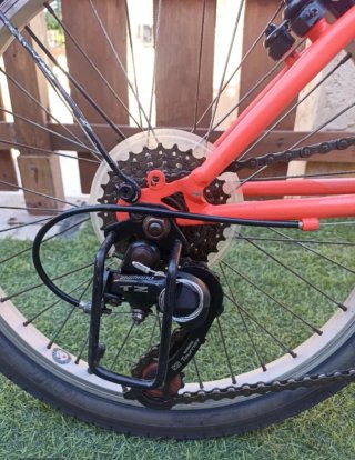 Bicicleta Plegable ROCK RIDER naranja