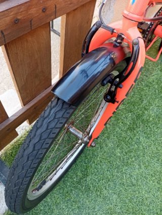 Bicicleta Plegable ROCK RIDER naranja