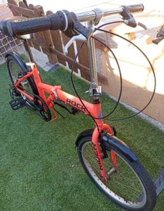 Bicicleta Plegable ROCK RIDER naranja