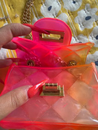 Borsetta porta monete effetto jelly