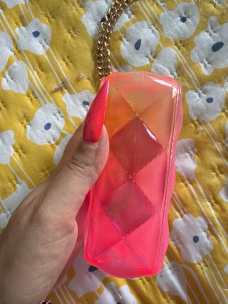 Borsetta porta monete effetto jelly