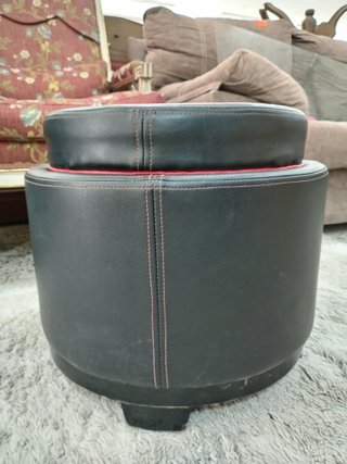 PUFF POLIPIEL CON ALMACENAJE