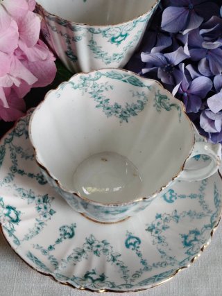 3 Tazze da tè antiche Royal Albert