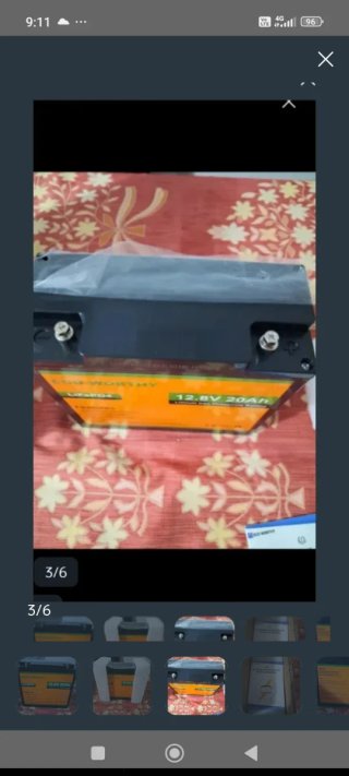 Batería LiFePO4 ECO-WORTHY 12.8V 20Ah