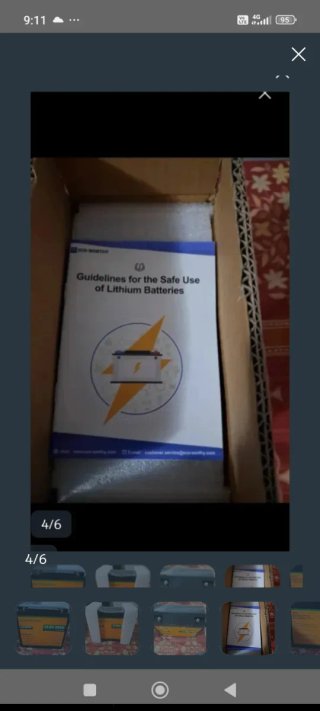 Batería LiFePO4 ECO-WORTHY 12.8V 20Ah