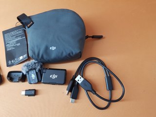 DJI Mic Mini Transmisor y Receptor Inalámbrico