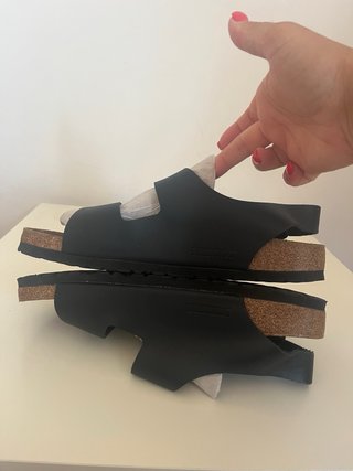 Sandali Birkenstock Milano Nere Tg. 43
