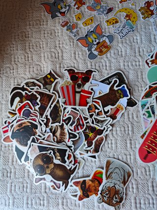 Pack 148 pegatinas Tom&Jerry animal viajes disney
