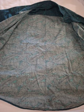 Camisa Kiabi Verde y Turquesa Talla XXL