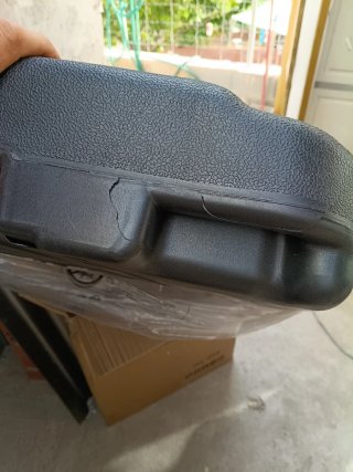 Base para sombrilla negra