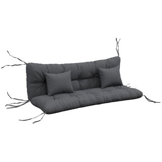 Set 4 Cuscini da Giardino per Schienale e Seduta c