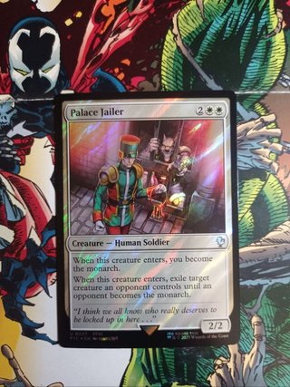 Palace Jailer Magic Carta Final Fantasy Surgefoil