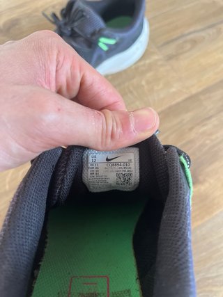 Nike Run Shield Negro/Verde