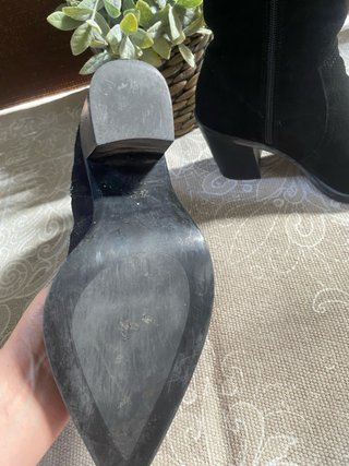 Botines Zara Serraje Negros Talla 37