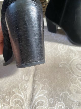 Botines Zara Serraje Negros Talla 37