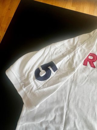 Polo Rugby Vintage Serge Blanco Talla 2XL
