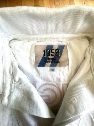 Polo Rugby Vintage Serge Blanco Talla 2XL