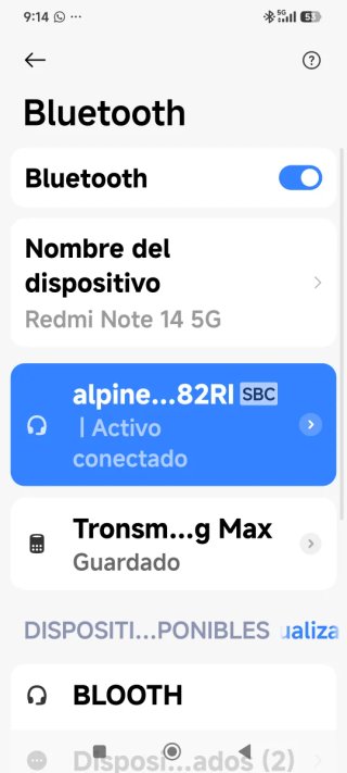 Radio CD Alpine CDE-9882RI Bluetooth