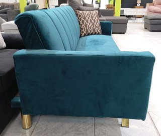 Sofá Cama Bogotá. Azul. Cómodo. ¡EN REBAJA!