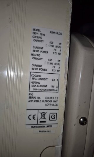 2 ACC Fujitsu inverter