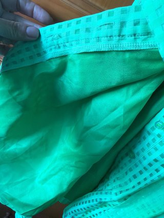 Vestido Cortefiel verde talla m/l