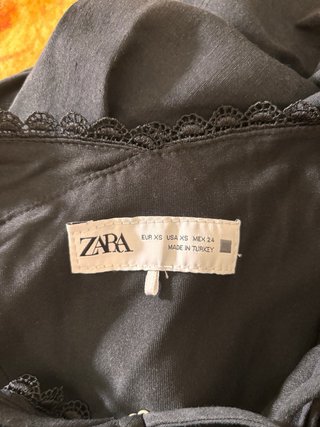 Vestito Zara nero con spalline