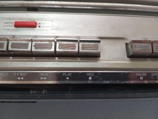 Radio Cassette Sanyo Doble