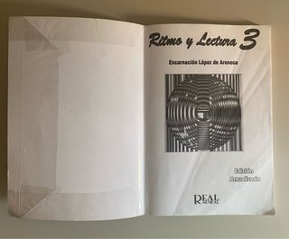Ritmo y Lectura 3 - Libro de Música