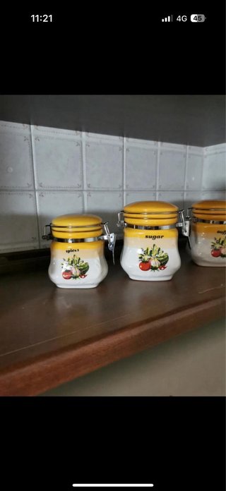 Set cucina decorati