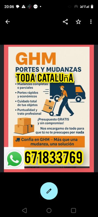 Servicio de Mudanzas GHM en Cataluña