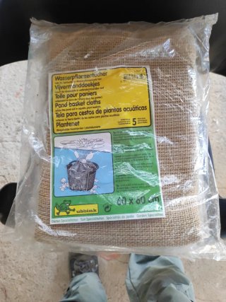 Tela para cestos de plantas acuáticas