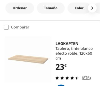 Escritorio Ikea Lagkapten Adils Cajonera Alex