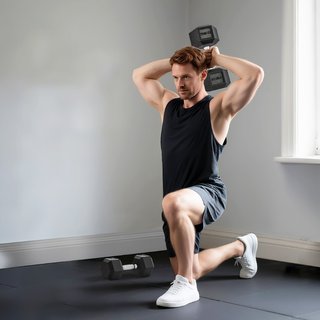 Set di Manubri Palestra da 2x12.5 kg Esagonale, Pe