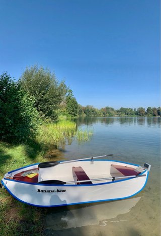 Barco Banana Boot Original Alemania + Motor
