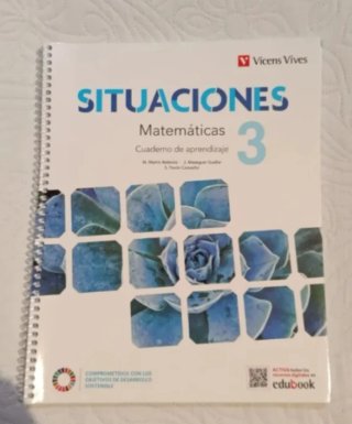SIN ESTRENAR cuaderno matemáticas 3 ESO