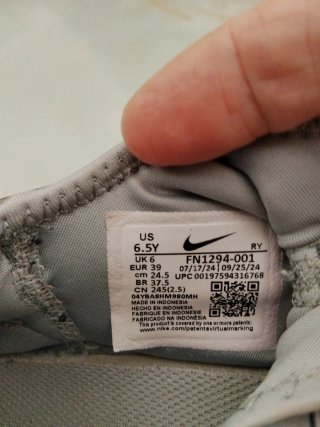 Zapatillas Nike Flex Runner Gris Talla 38.5