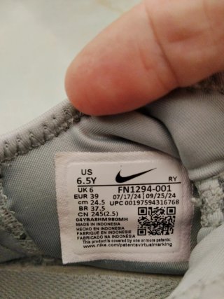 Zapatillas Nike Flex Runner Gris Talla 38.5