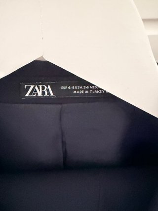 Traje Zara Hombre Talla 44 Negro